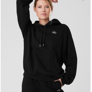 Great Condition: Alo Accolade Hoodie (M) Black